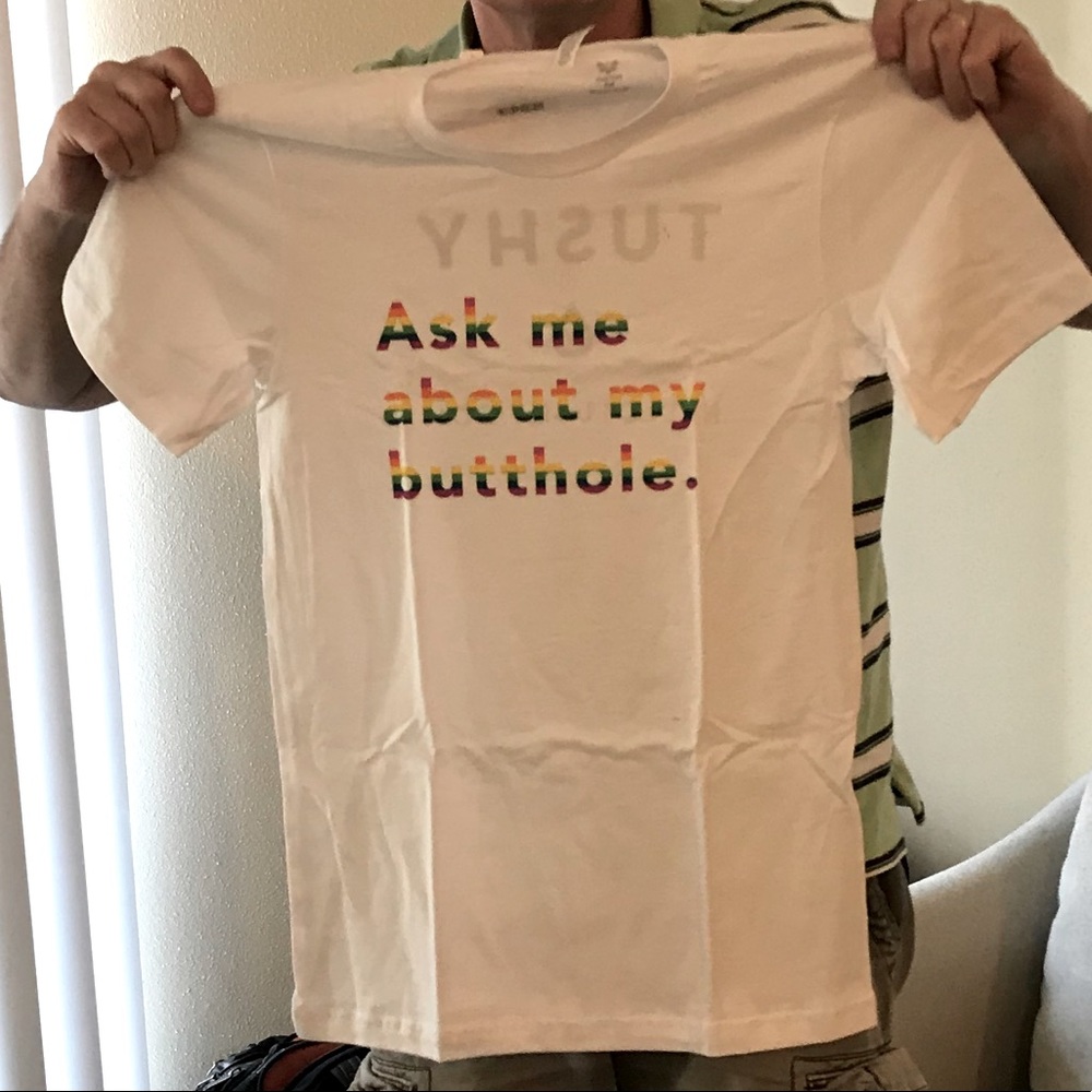 Rainbow Butthole TShirt